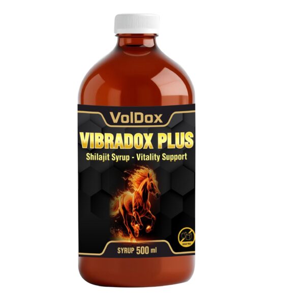 Vibradox Plus Shilajit Syrup 500ML Boost Performance, Endurance, stamina, Strength