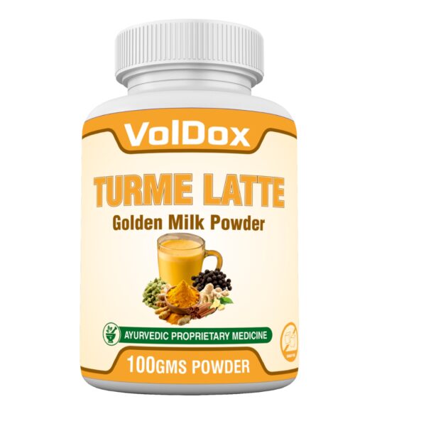 Turme Latte 100 GMS Antioxidant and Anti-inflammatory benefits, Turmeric for general wellness