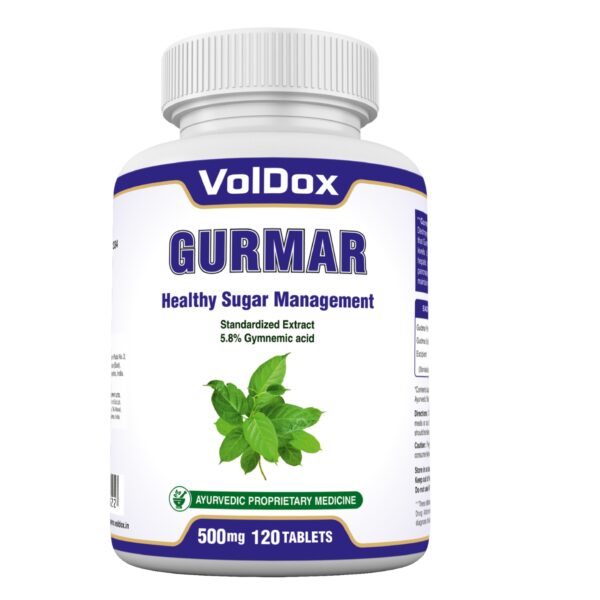 Gurmar Tablets – 120 Count Natural Sugar Destroyer | Supports Blood Sugar Balance, Metabolism & Appetite Control