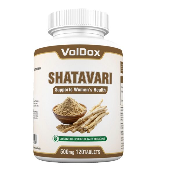 Shatavari Tablets (120 Count) Women's Wellness | Hormonal Balance | Postnatal Support | Energy & Vitality | Skin Health